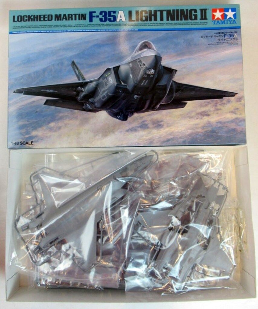 タミヤ 1/48 傑作機シリーズNo.124 ロッキード マーチン F-35A