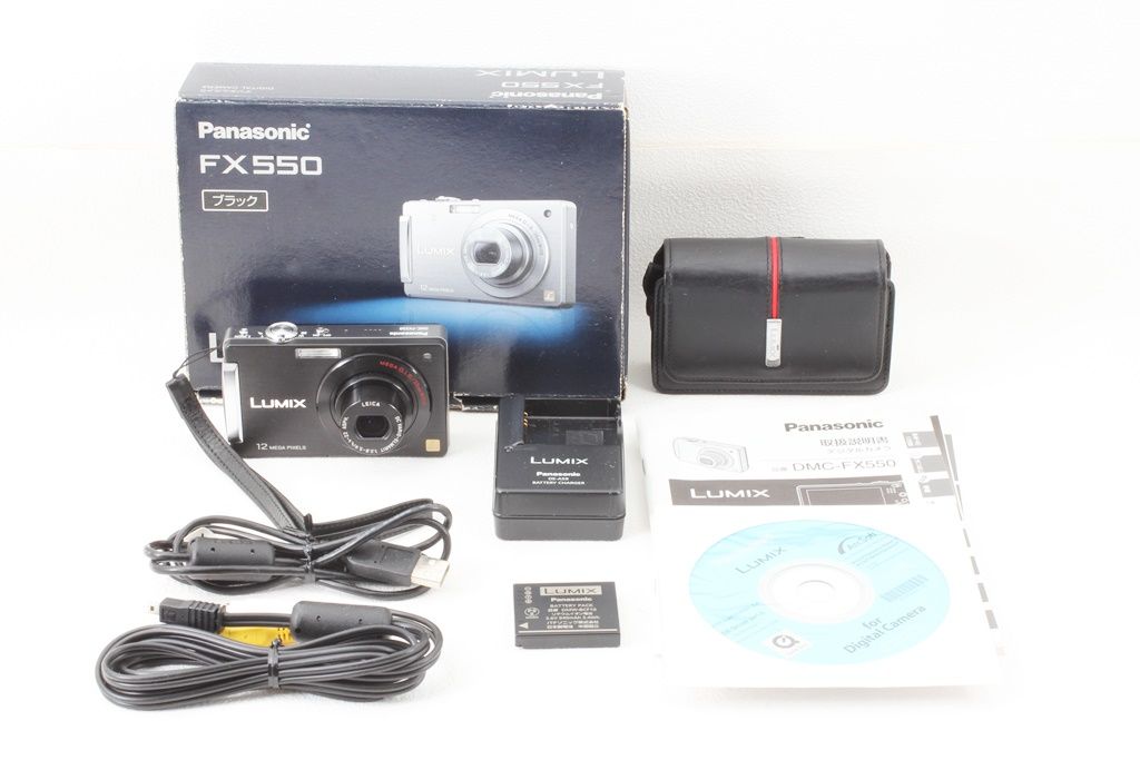 美品 Panasonic パナソニック LUMIX DMC-FX550 コンデジ 1010万画素