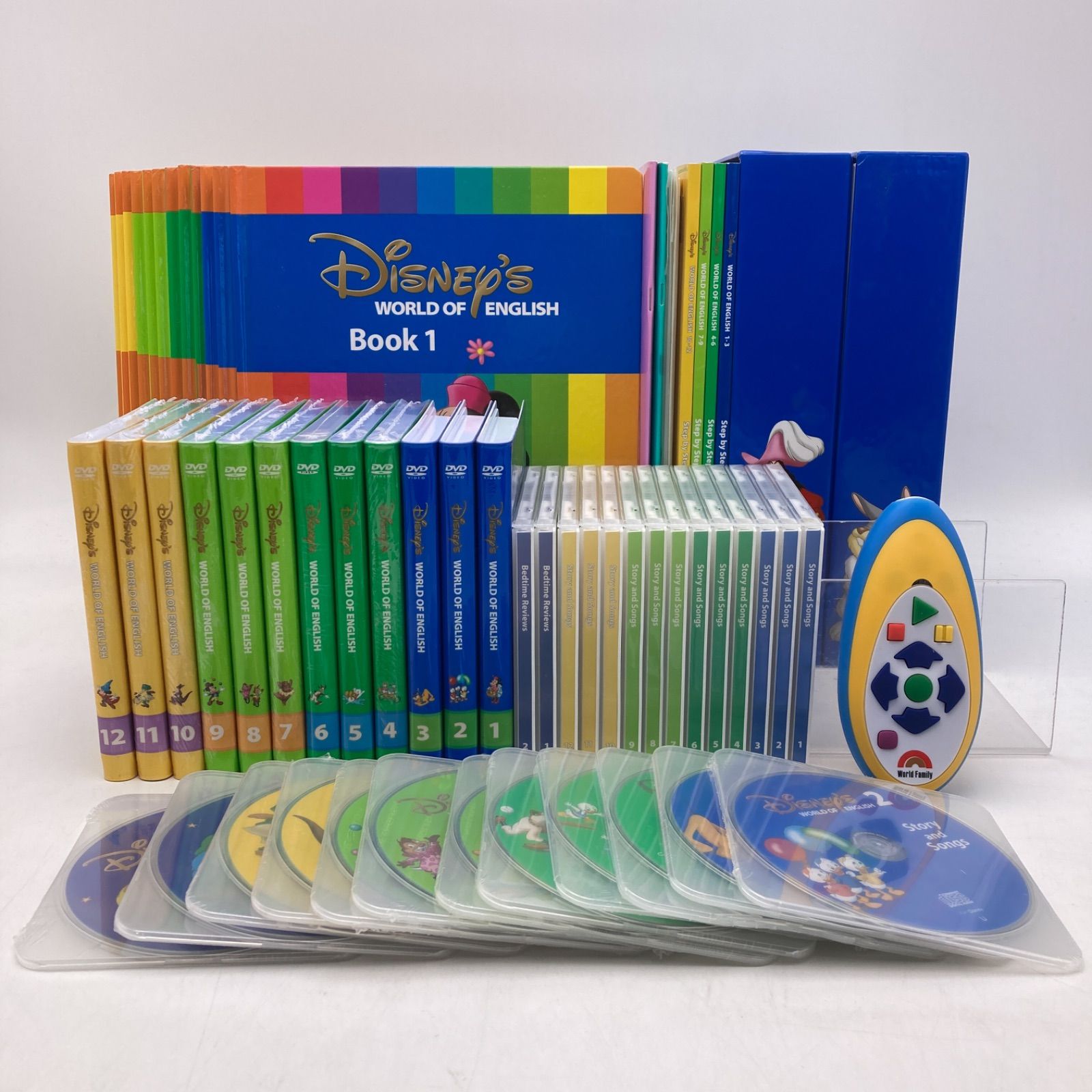 2016年購入 メインプログラムセット 絵本 CD DVD24枚 新子役 字幕あり 