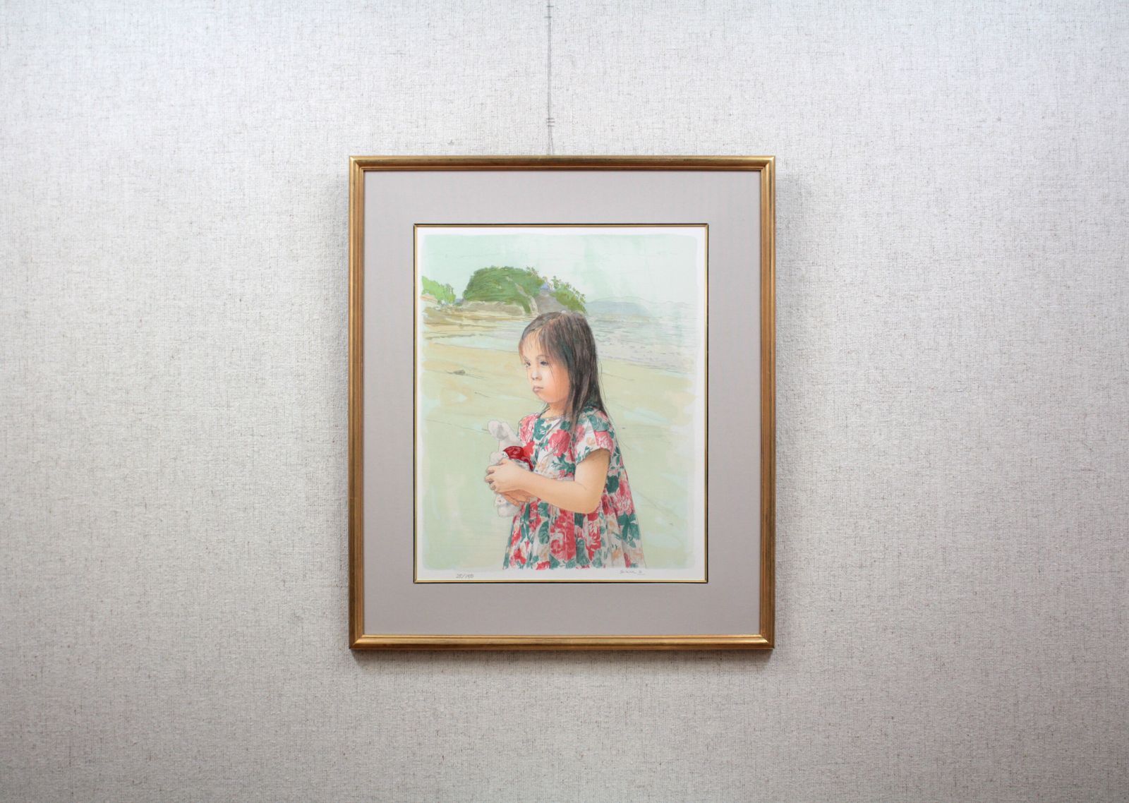 大津英敏『稲村ヶ崎』リトグラフ【真作保証】 絵画 - メルカリ