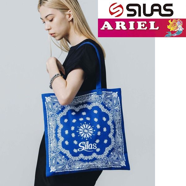 トートバッグ バッグ サイラス SILAS BANDANA PRINT TOTE BAG