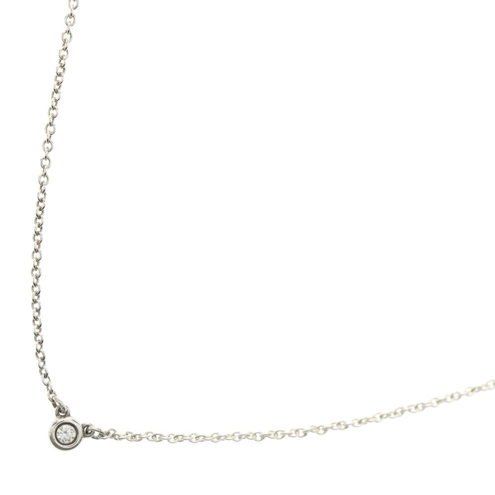 TIFFANY-Co ティファニー バイザヤード 1PDネックレス ペンダント シルバー チェーン 1.5g