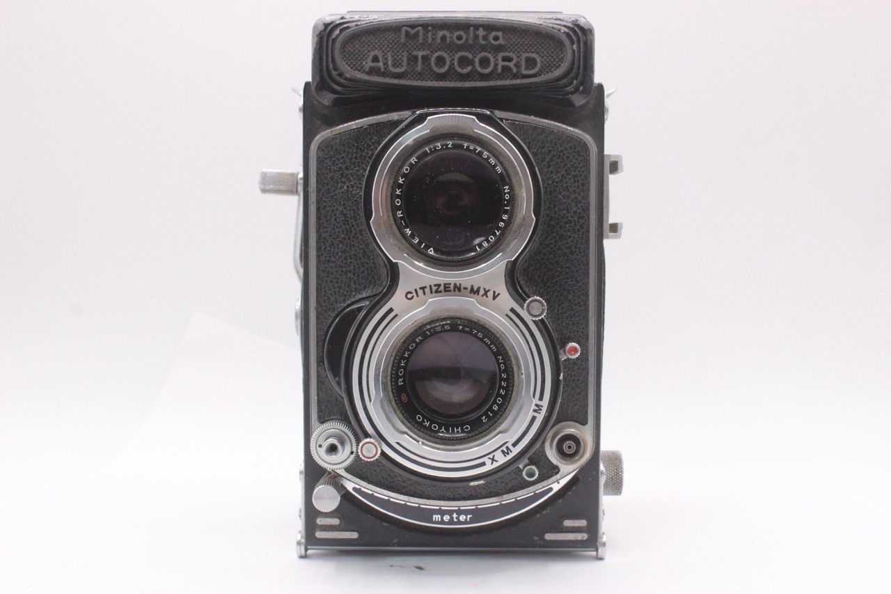 品 ミノルタ MINOLTA AUTOCORD CHIYOKO ROKKOR 75mm F3.5 4441104 RO3009