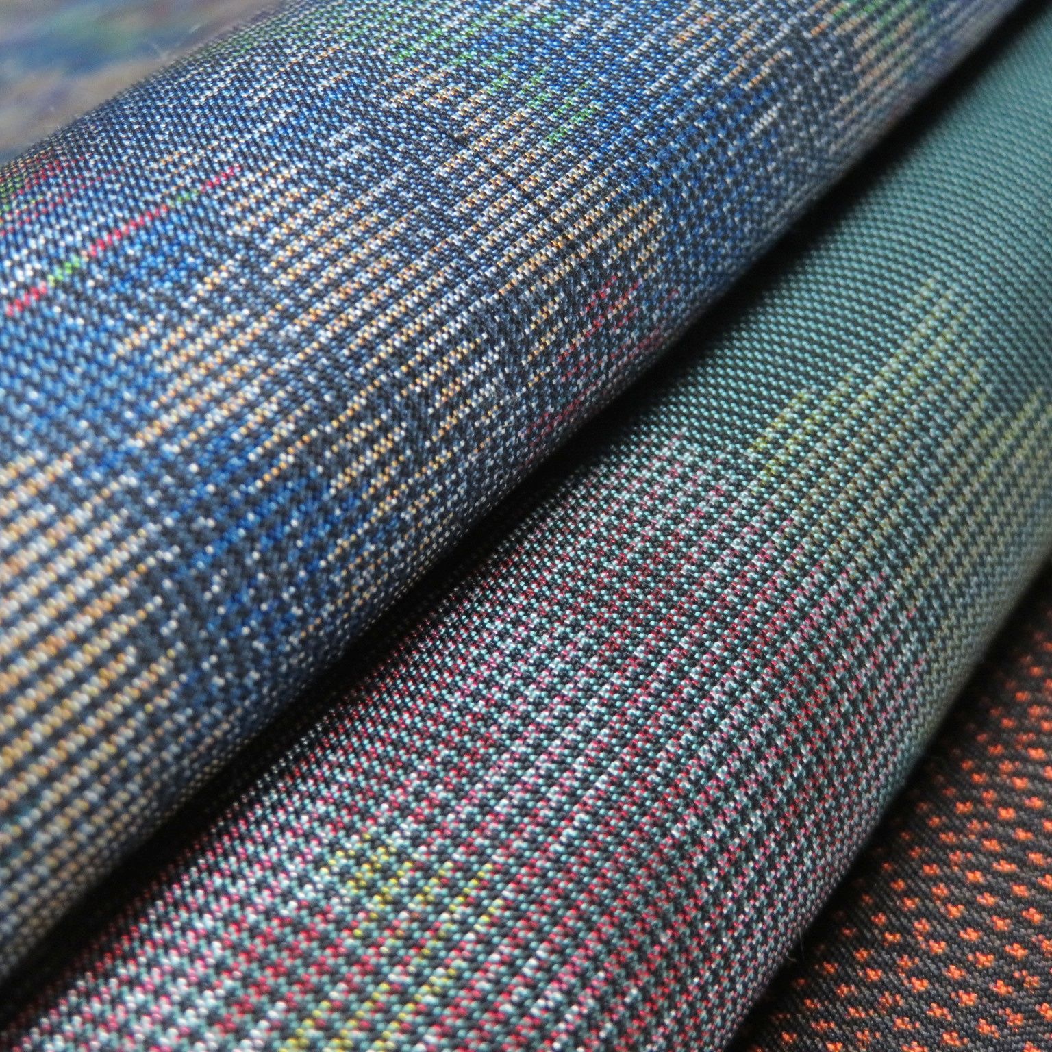 T20 着物 正絹 色大島紬 まとめ売り 5点 イチゴの大島