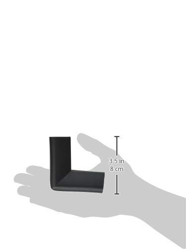 トレンドの TRUSCO トラスコ 安心クッション はさみこみ型 コーナー用 幅35mm ブラック TAC-160BK × 50本 ケース販売