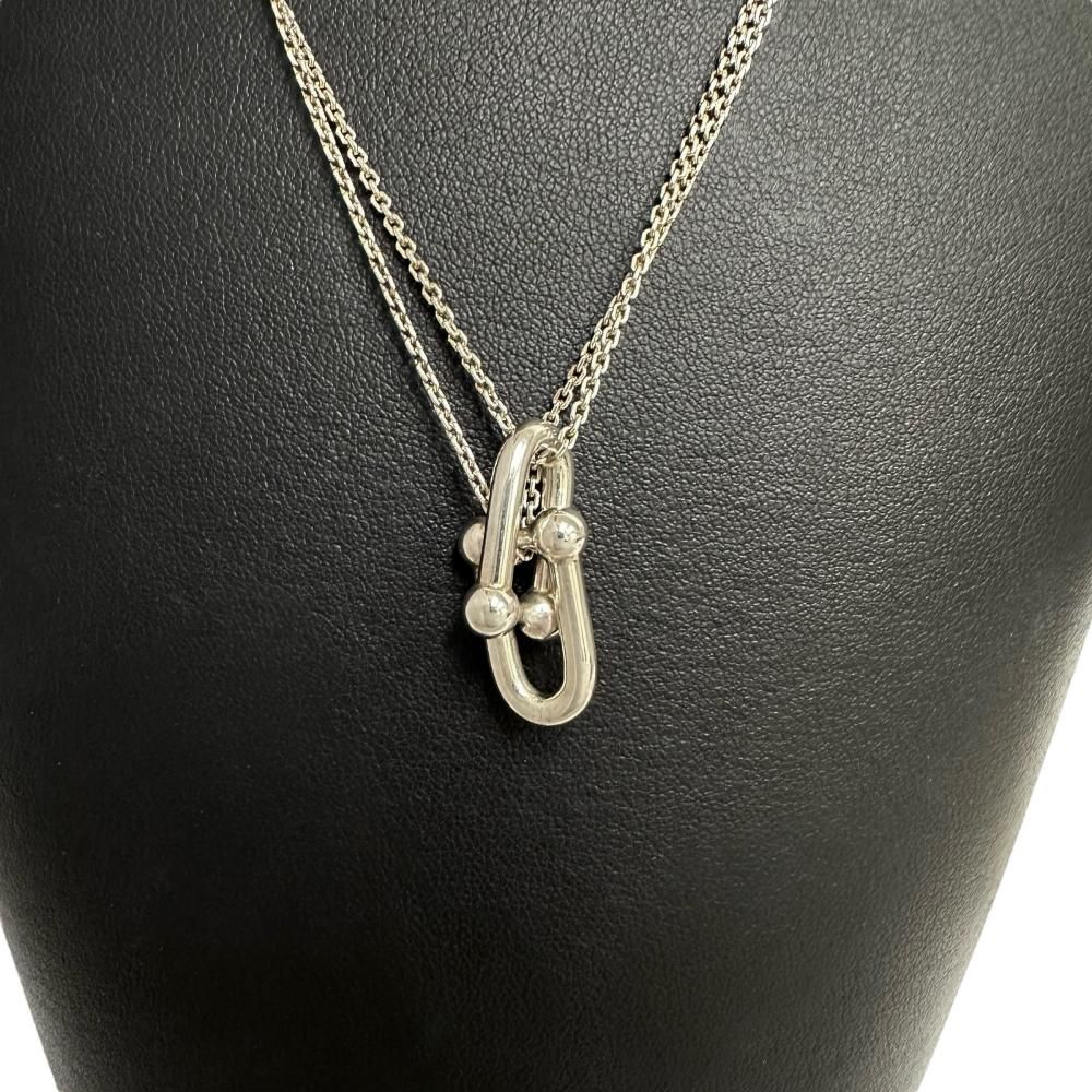 TIFFANY&Co./ティファニー】ハードウェア ダブルリンク ネックレス