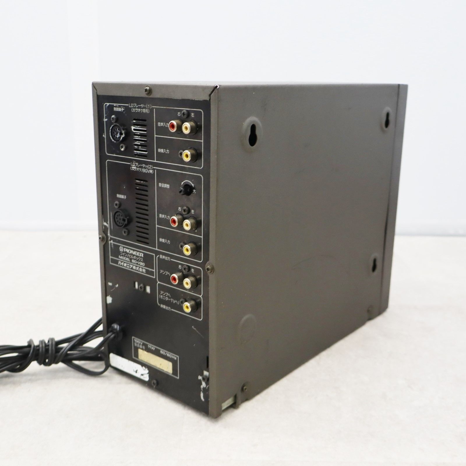 パイオニア　コインボックスBO－V20 △動作確認済 ｜ビルコインBOX｜Pioneer パイオニア BO-V20