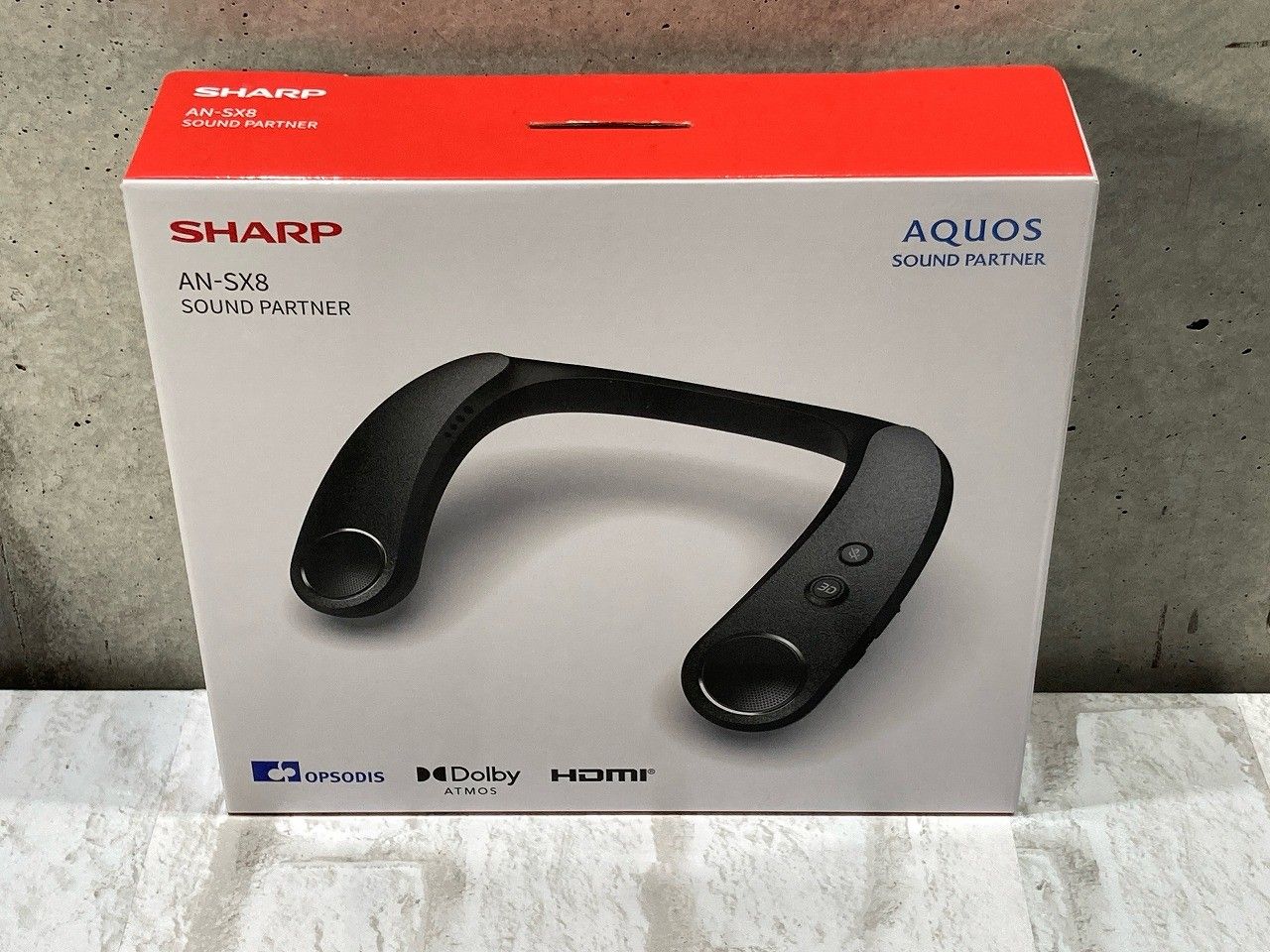 ☆状態良好美品☆ SHARP シャープ ネックスピーカー AQUOS