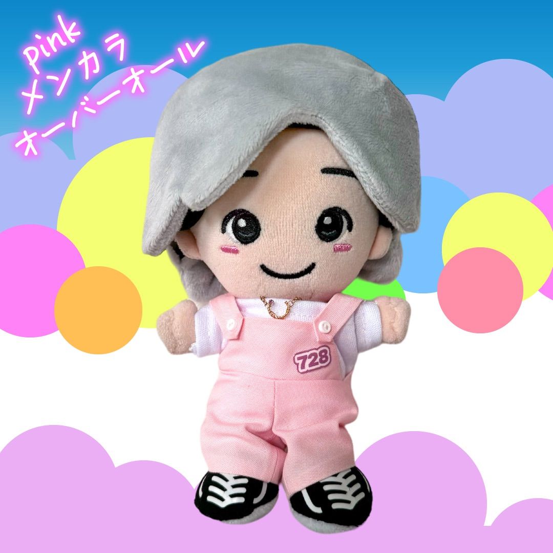 確認用ちびぬいちゃんのパーカー＆オーバーオール 確認用ちびぬいちゃんのパーカー＆オーバーオール