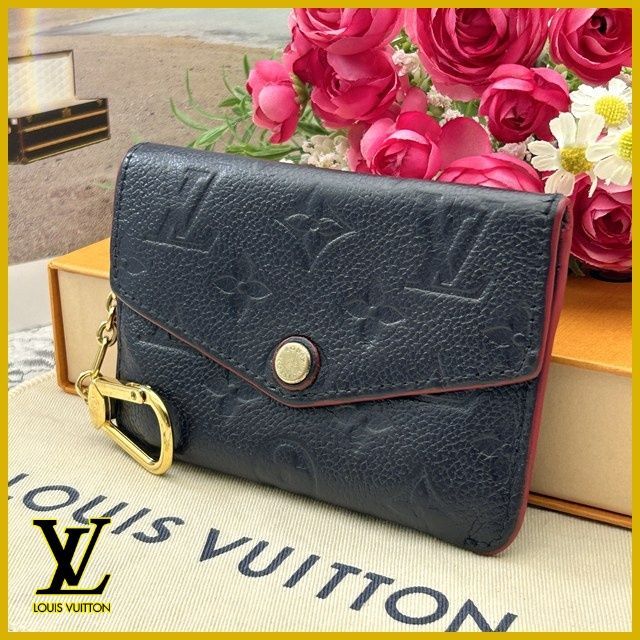 ルイヴィトン アンプラント ポシェットクレ マリーヌ コインケース