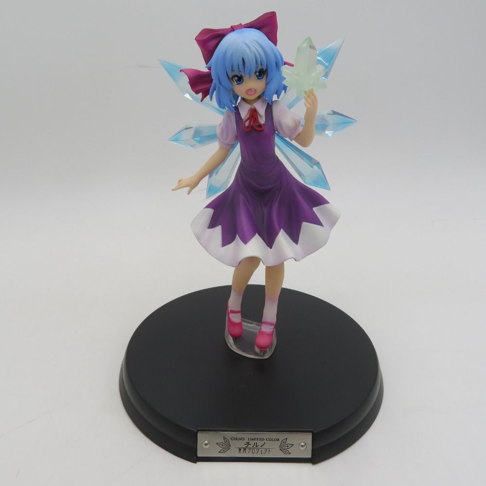 東方プロジェクト　湖上の氷精　チルノ 限定カラー 新品/未開封 グリフォン FIG]湖上の氷精 チルノ 東方Project 1/8 完成品 フィギュア
