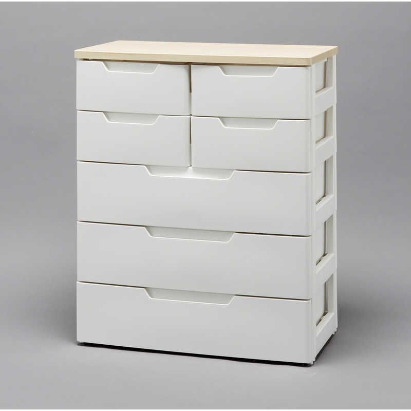 【廃盤】 無印良品 オーク材 6段 チェスト 脚付き　北欧 タンス MUJI 無印良品【廃盤】脚付6段チェスト | トリノス-torinoth- | 新宿区