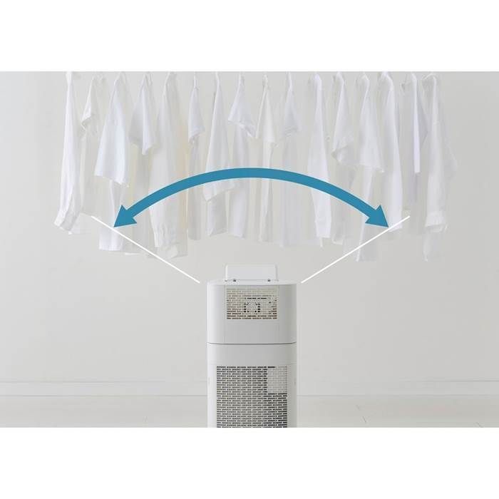 アイリスオーヤマ サーキュレーター付除湿器 KIJDC-P60-W アイリス