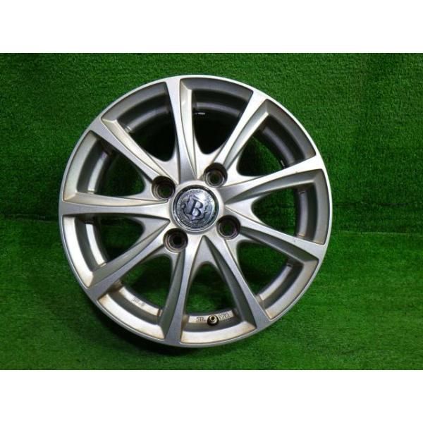 ブランドルライン ﾊﾟｯｿ ホイール アルミ シルバー 13インチ 5J 4穴 4本  