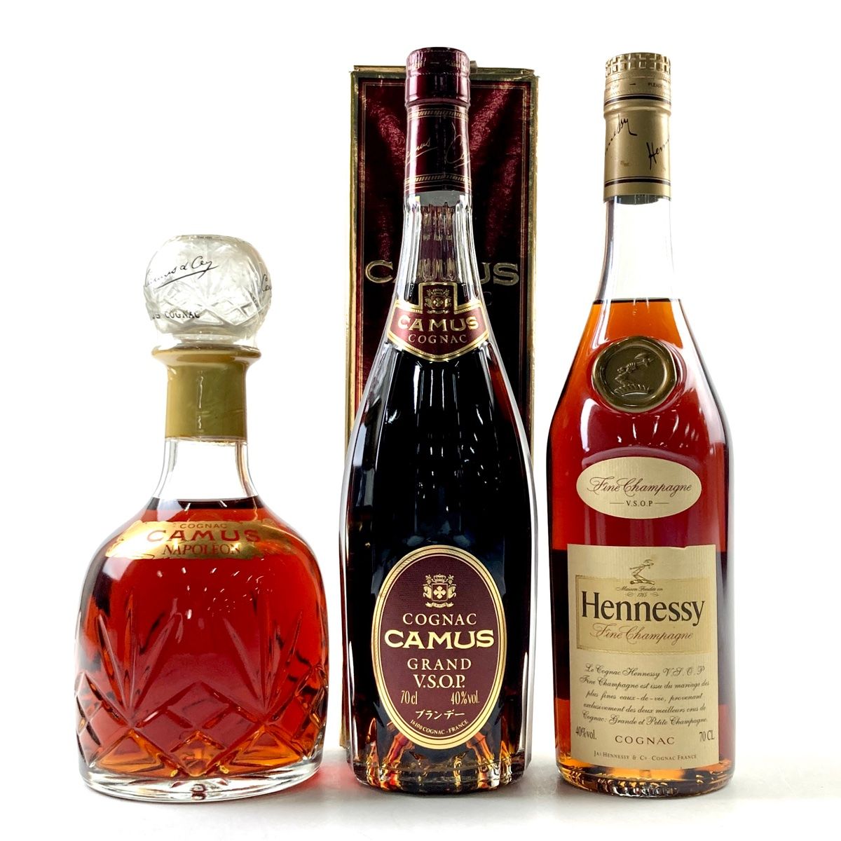 3本 カミュ ヘネシー コニャック 700ml（3本 REMY MARTIN CAMUS