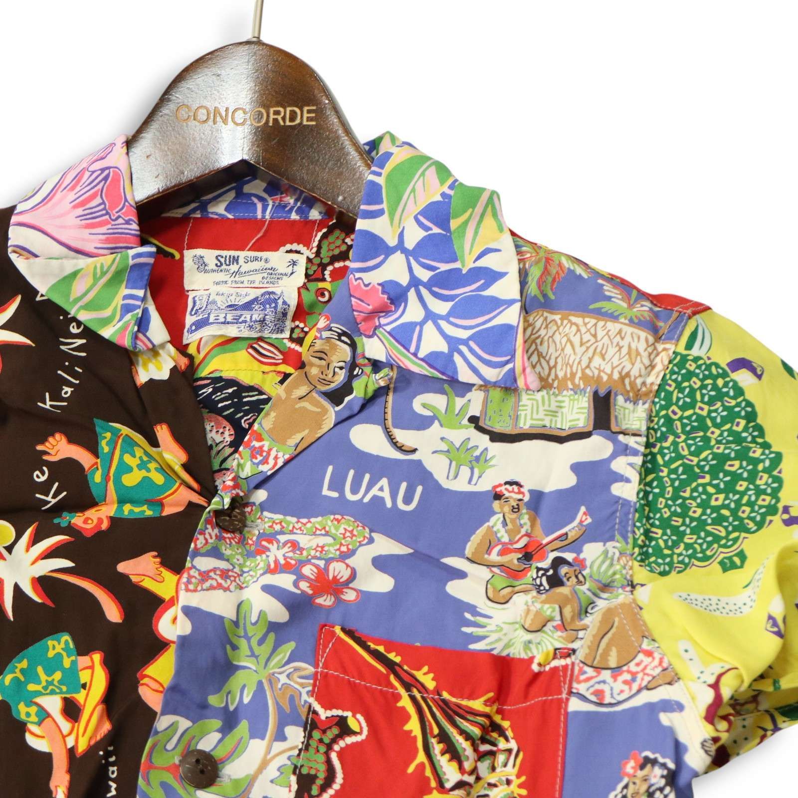 ビームス BEAMS サンサーフ 雷門 アロハシャツ 半袖 S 総柄 レーヨン 夏はこれで決まり‼︎SUN SURF アロハシャツ‼︎｜ビームス 川崎