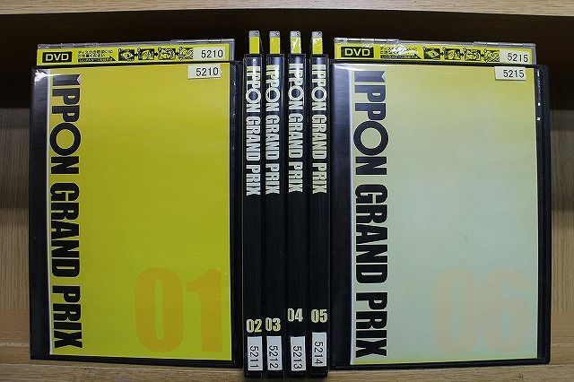 DVD IPPON グランプリ 1〜6巻セット ※ケース無し発送 レンタル落ち