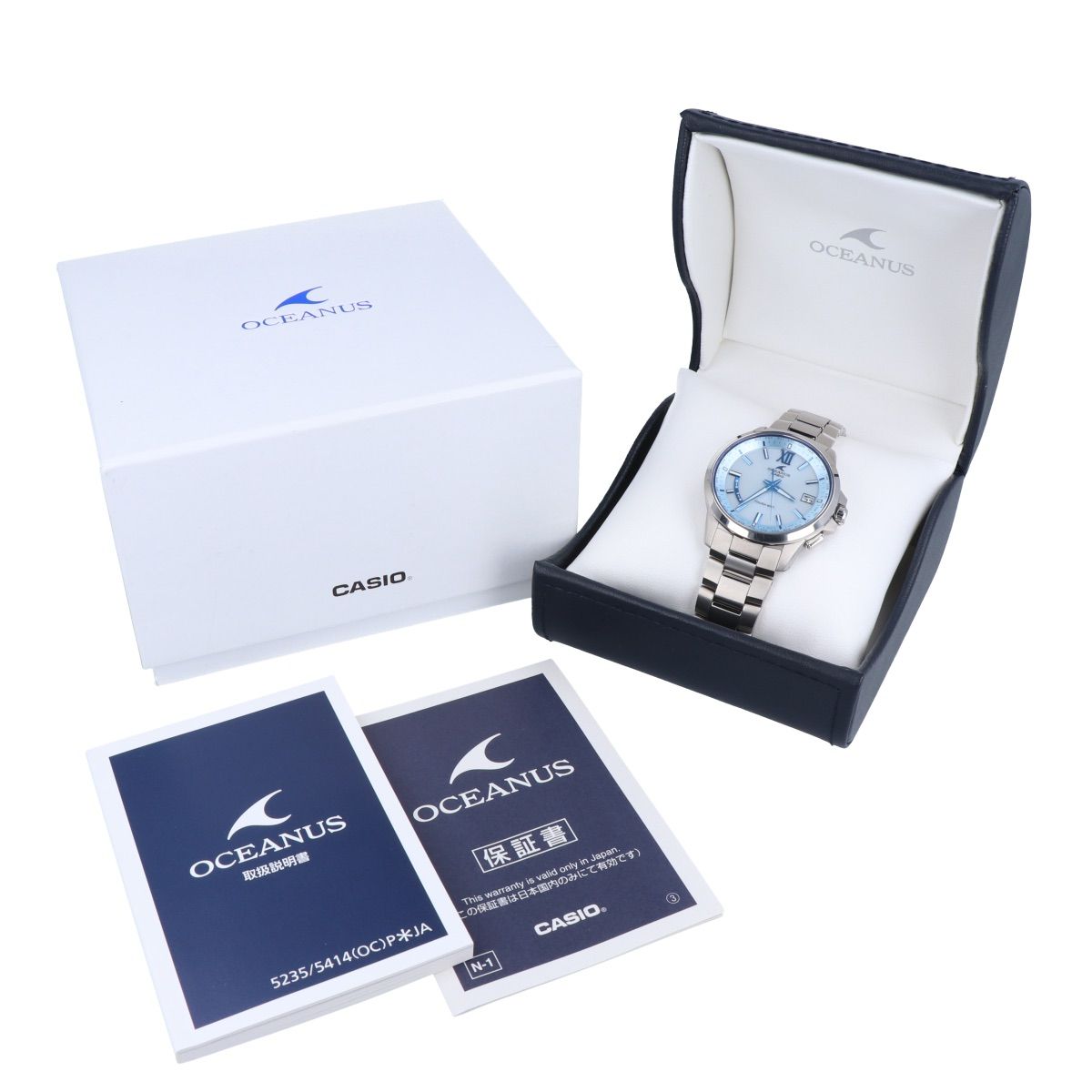 CASIO】 カシオ オシアナス OCW-T150-2AJF 41mm 電波ソーラー タフ 