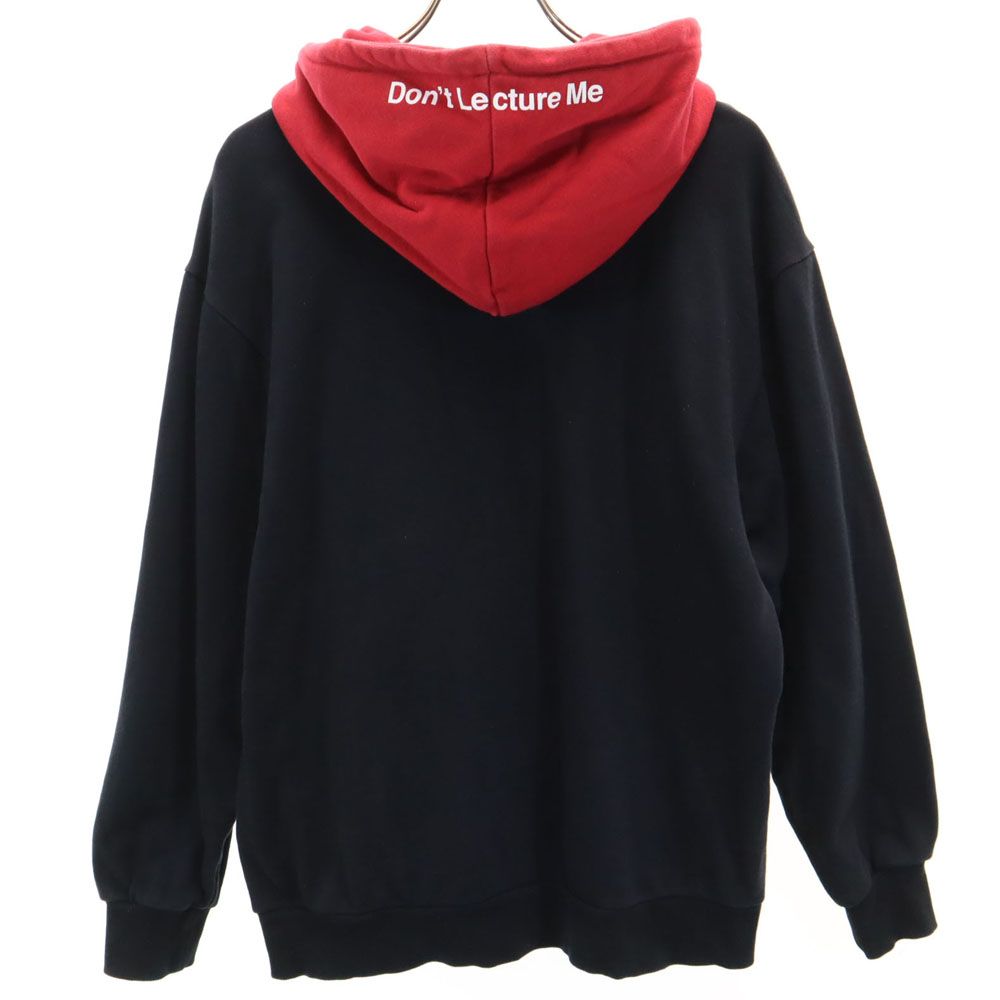 ウィンドアンドシー 長袖 スウェットパーカー M ブラック WIND AND SEA