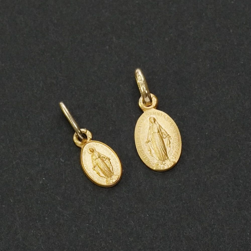 18KGP 不思議のメダイ マリア ペンダント 御守り メダイユ ユニセックス 18KGP 不思議のメダイ マリア ペンダント 御守り メダイユ ユニ