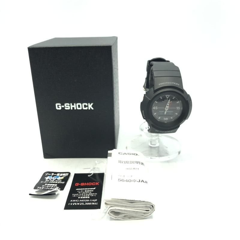 中古】G-SHOCK AWG-M520-1AJF カシオ ジーショック[17][240017726564
