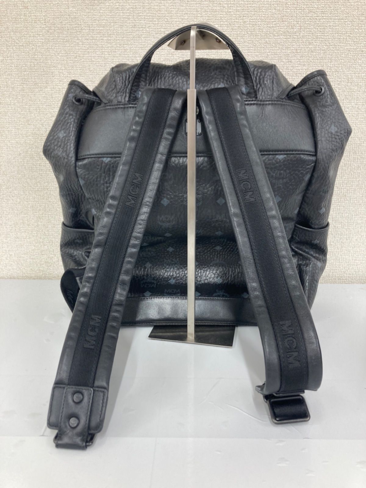 新品未使用 MCM エムシーエム リュック バックパック Sサイズ ブラック