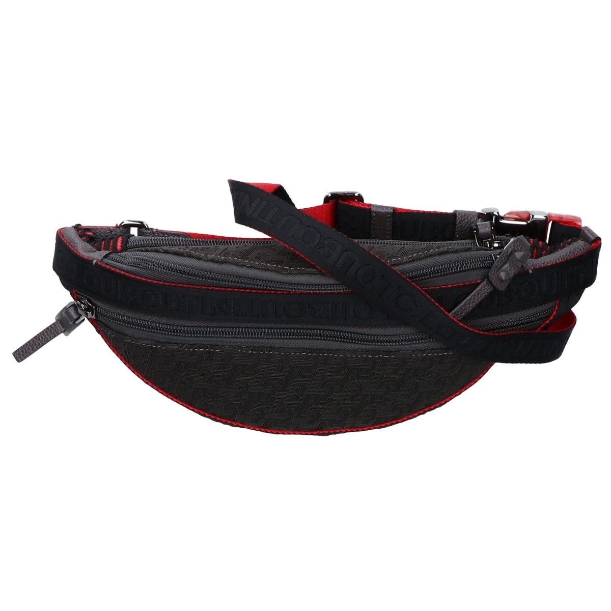 Christian Louboutin クリスチャンルブタン 3215016 キャンバス CLモノグラム PARISNYC ウエストバッグ