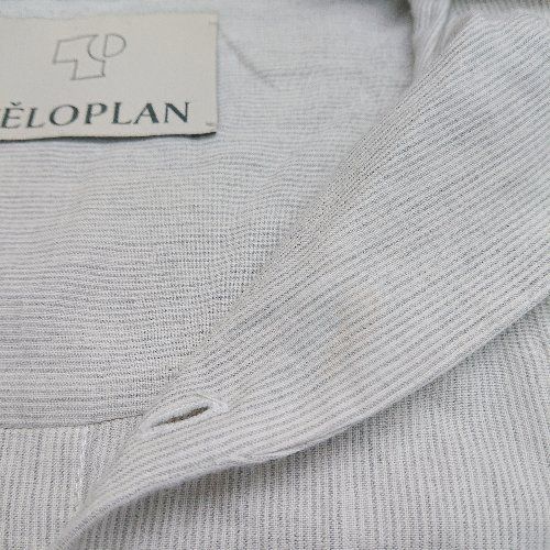 ◇ teloplan テーロプラン ロングシャツ 長袖 ロング丈 ワンピース サイズF ナチュラルアイボリー系 レディース E - メルカリ