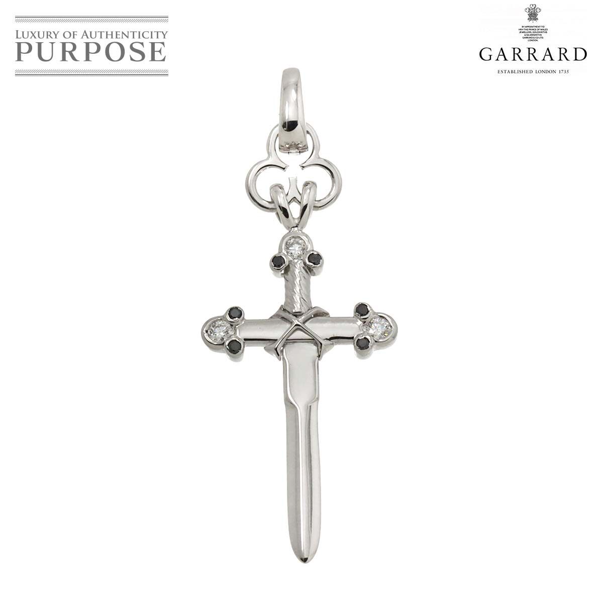 ガラード GARRARD ナイトライダー ダイヤ 0.28ct ペンダント トップ  