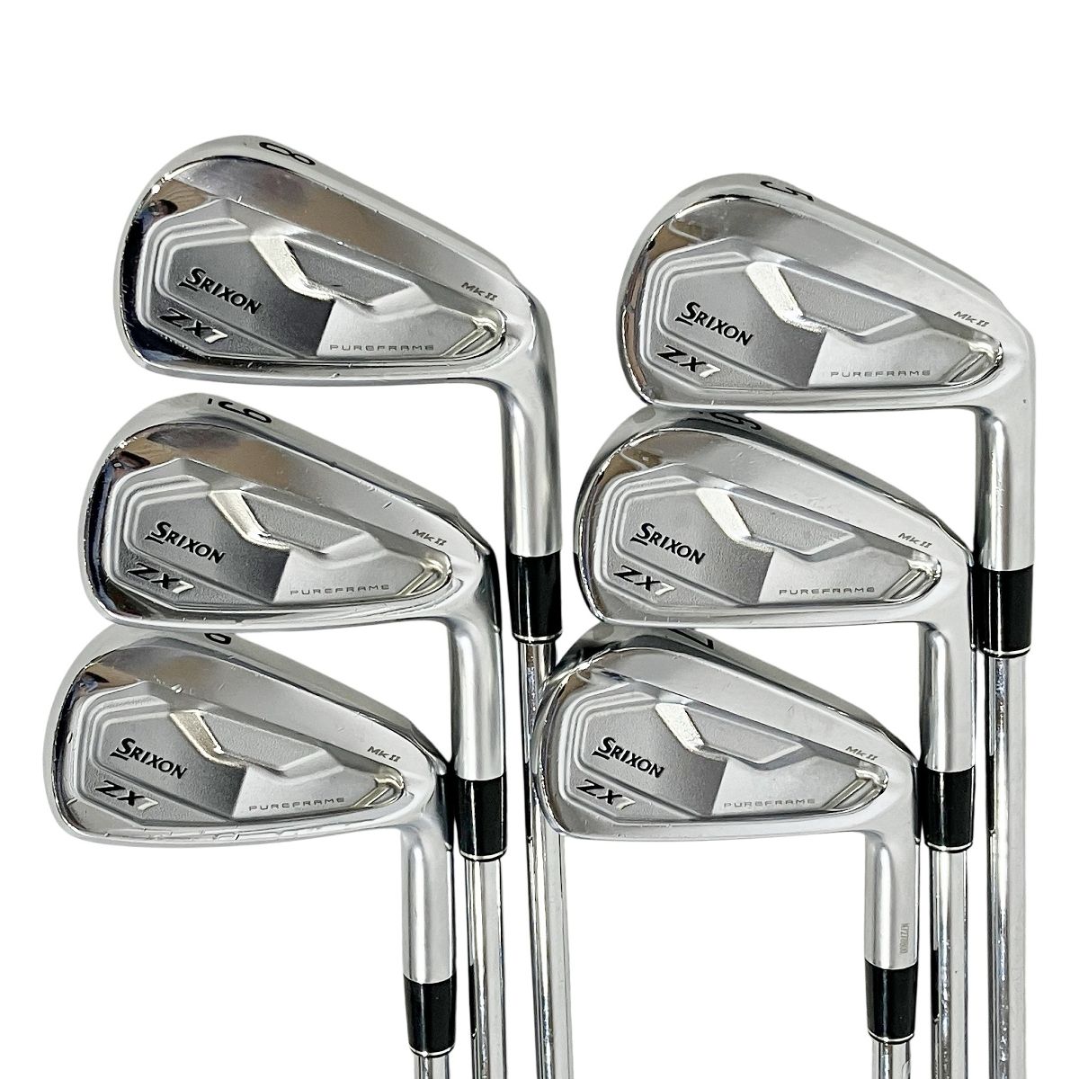 スリクソン ZX7 mk2 アイアンセット 5〜P 6本 Amazon.co.jp: スリクソン Srixon ZX7 MkII アイアンセット 5-PW
