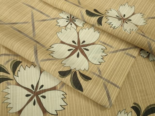 平和屋着物□極上 夏物 こむさでもーど・COMME CA DU MODE 小紋