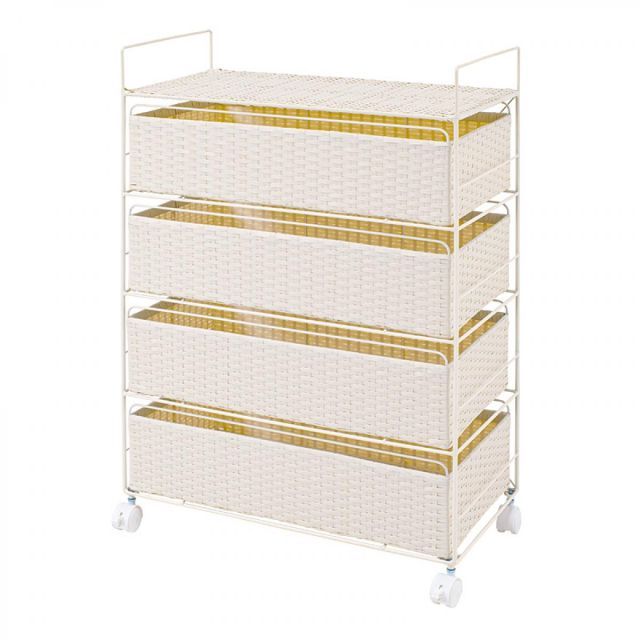 萩原 Hagihara RAN-2437WH ランドリー 新生活 インテリア 家具おしゃれ