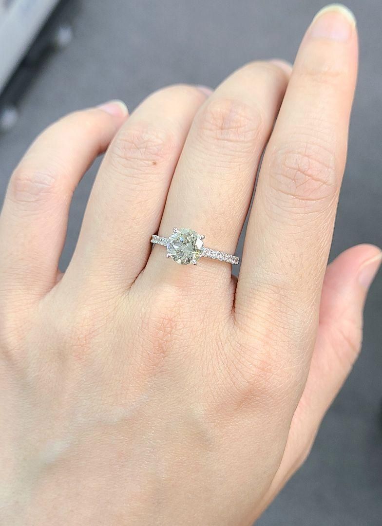 5ctダイヤ❤️Titanium チタニウム錆び無し18金厚　11-23 fit=scale-down,w=1200