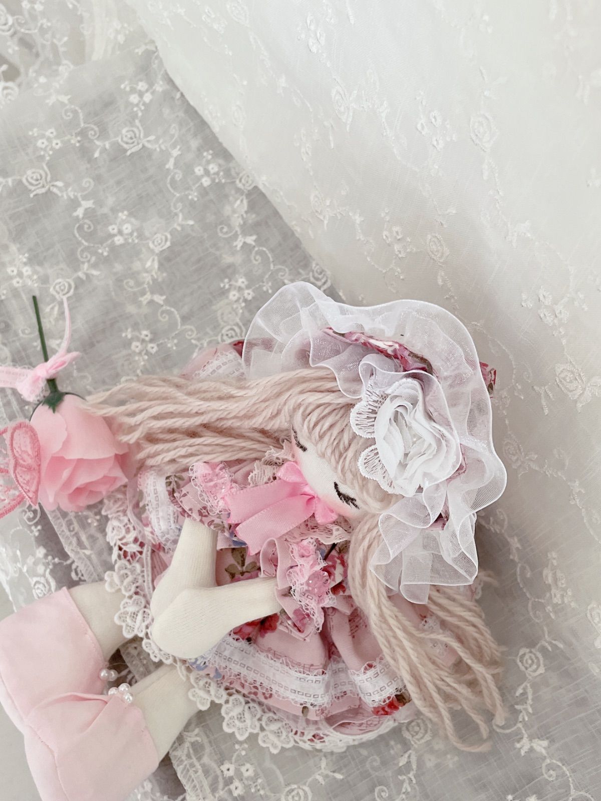 カントリードール 手作り人形 ハンドメイドドール