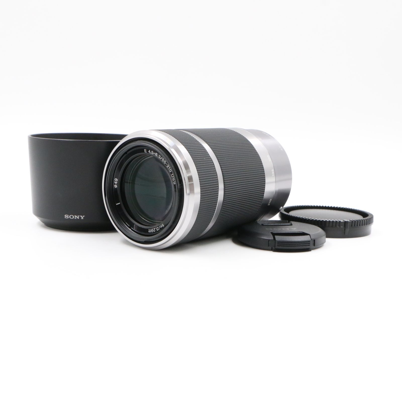 上品 SONY ソニー E 55-210mm F4.5-6.3 SEL55210 シルバー