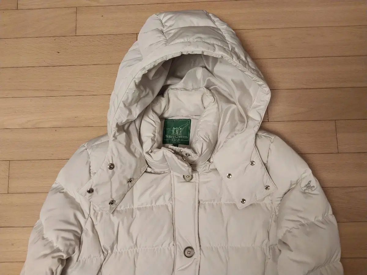 ヘンリーコットンズ ゴルフウェア グースダウン ダウンジャケット ロング丈 状態 A級