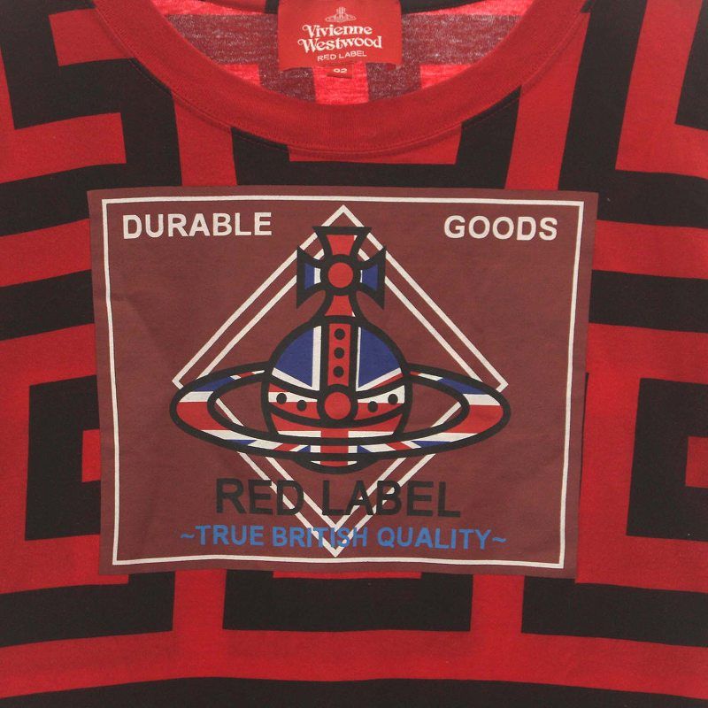 vivienne westwoodユニオンジャックTシャツ