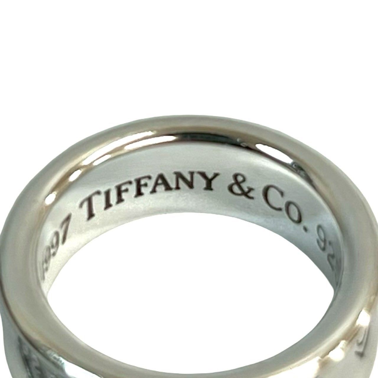 TIFFANY-Co. ティファニー ナロー リング シルバー925 指輪 9号 レディース 小物 シルバー 95377