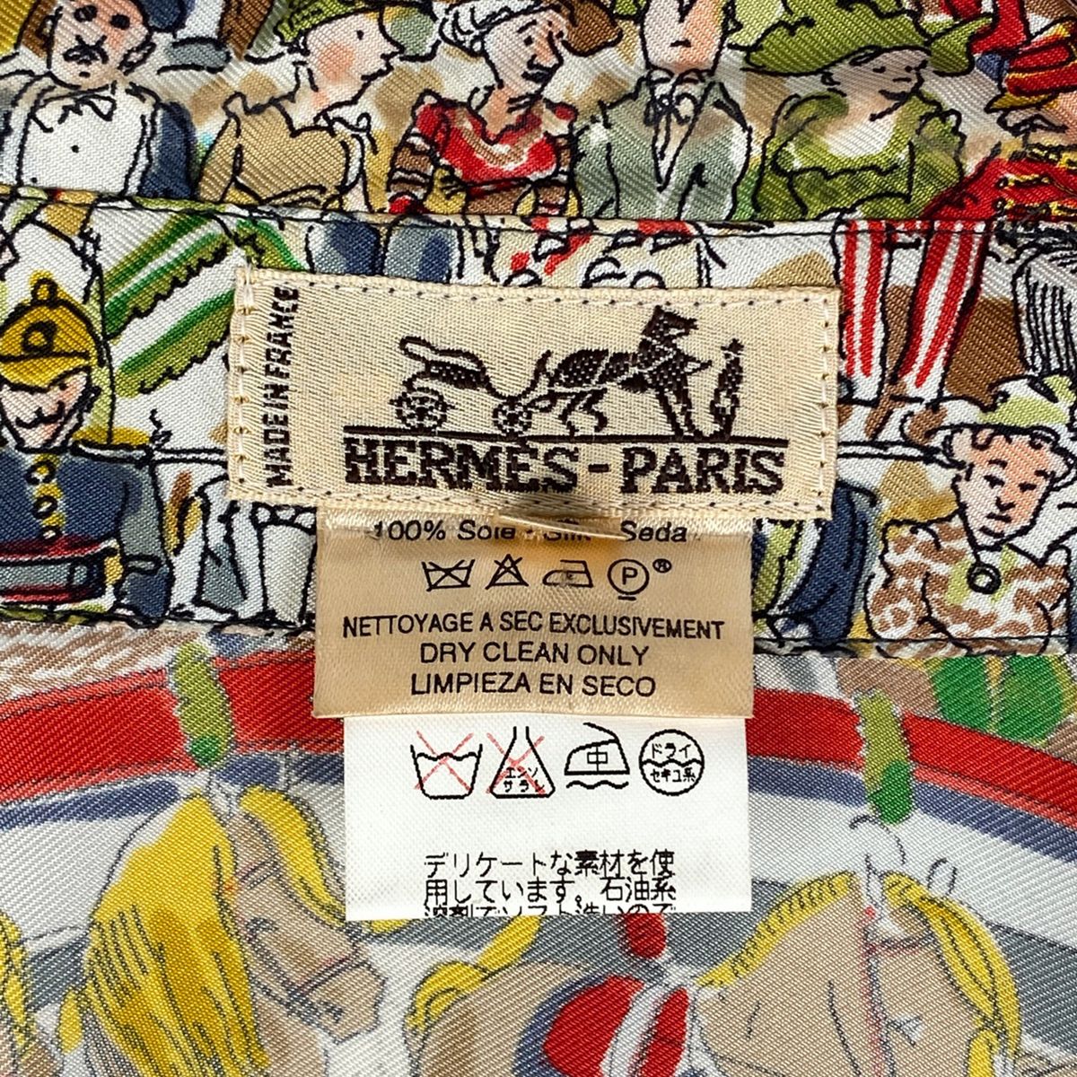 HERMES CIRQUE MOLIER モリエサーカス 長袖シャツ バイセル公式】エルメス CIRQUE MOLIER 長袖シャツ モリエ