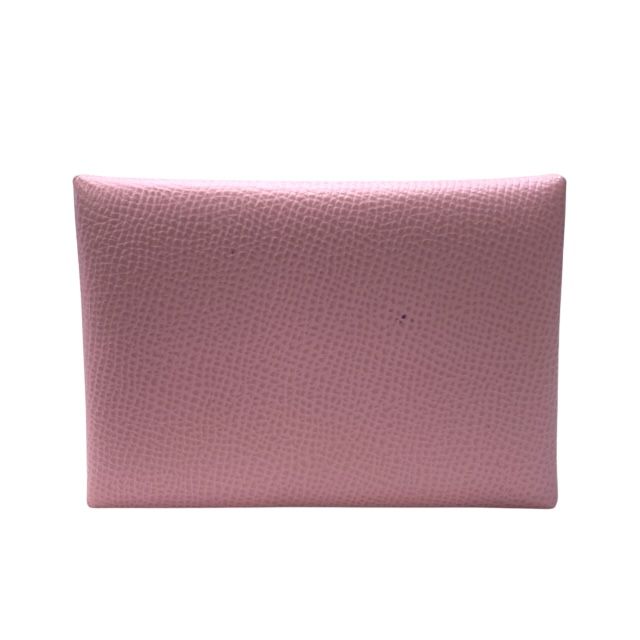 エルメス　カルヴィデゥオ　コインケース ピンク系　カードケース　小銭入れ HERMES エルメス コインケース ル・ヴァンキャトル レザー