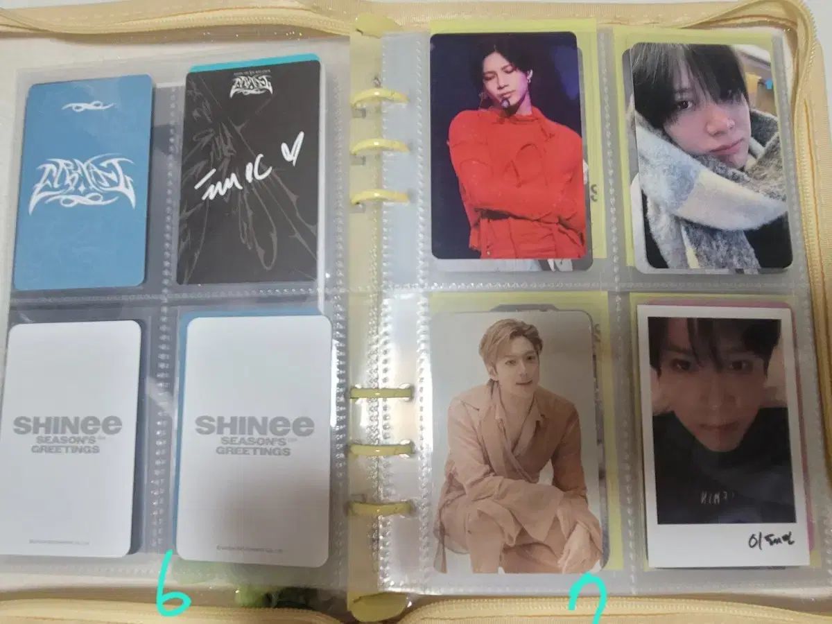 SHINee - SHINee テミン TAEMIN WANT バインダー　トレカ　インデックス SHINee シャイニー テミン TAEMIN ミニアルバム WANT - メルカリ