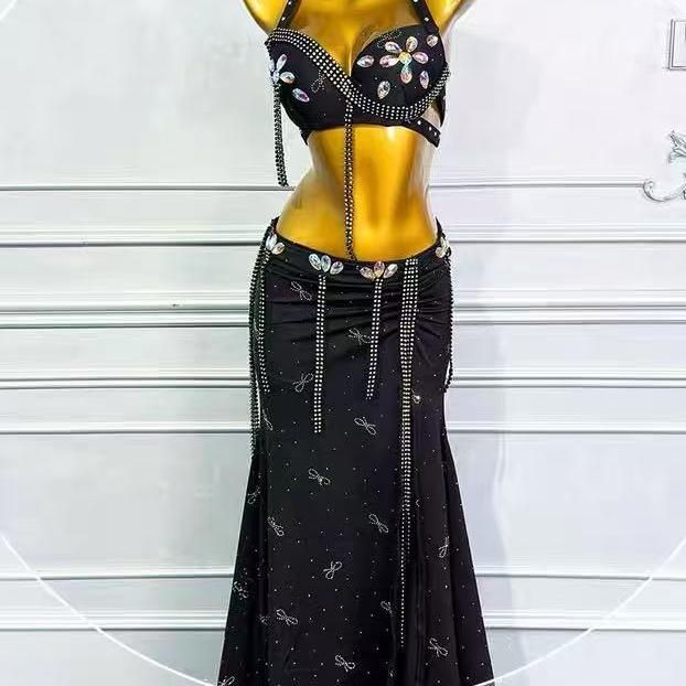 ビーズスパンコール ブラック