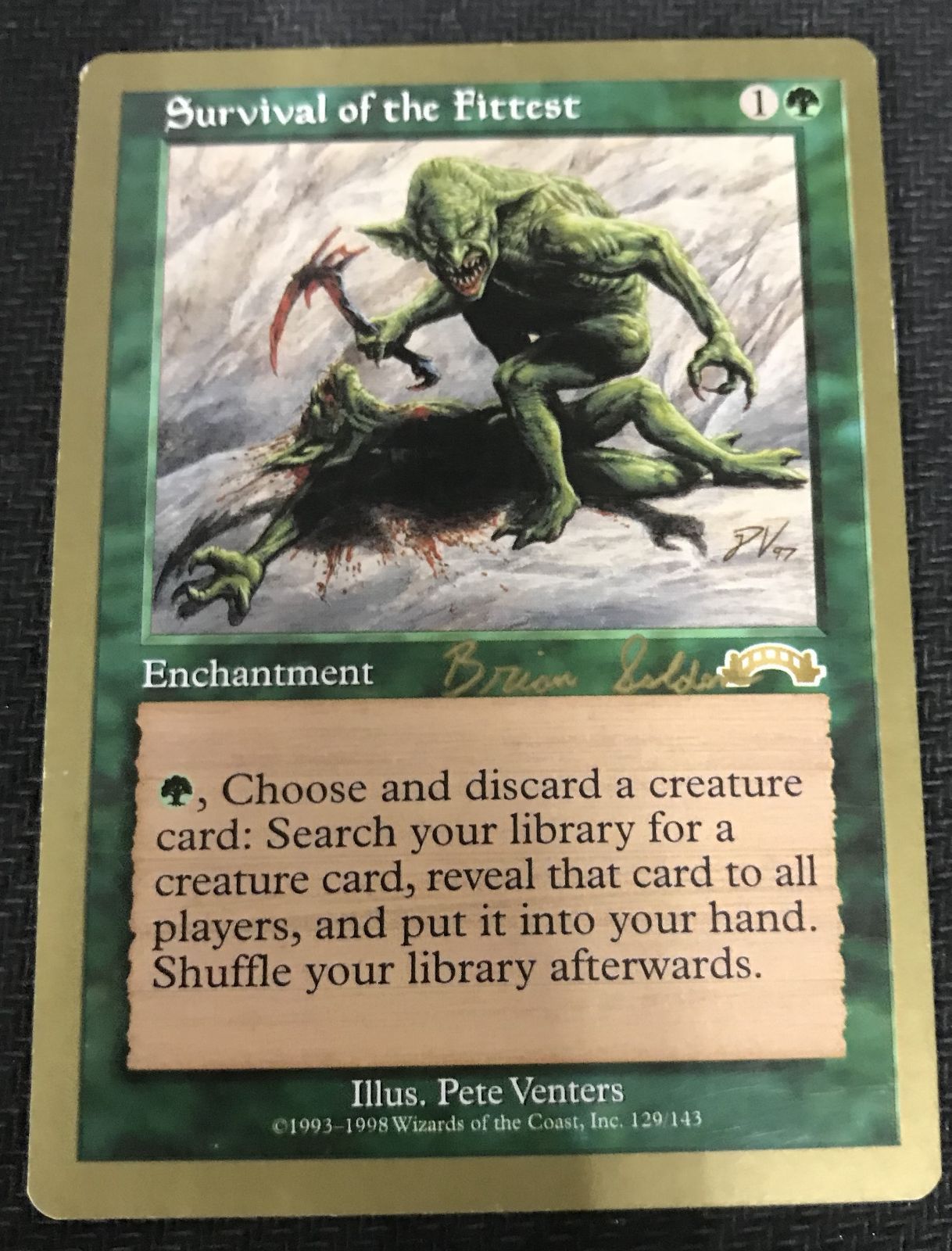 MTG 適者生存 金枠 World Championship Decks収録カード - メルカリ