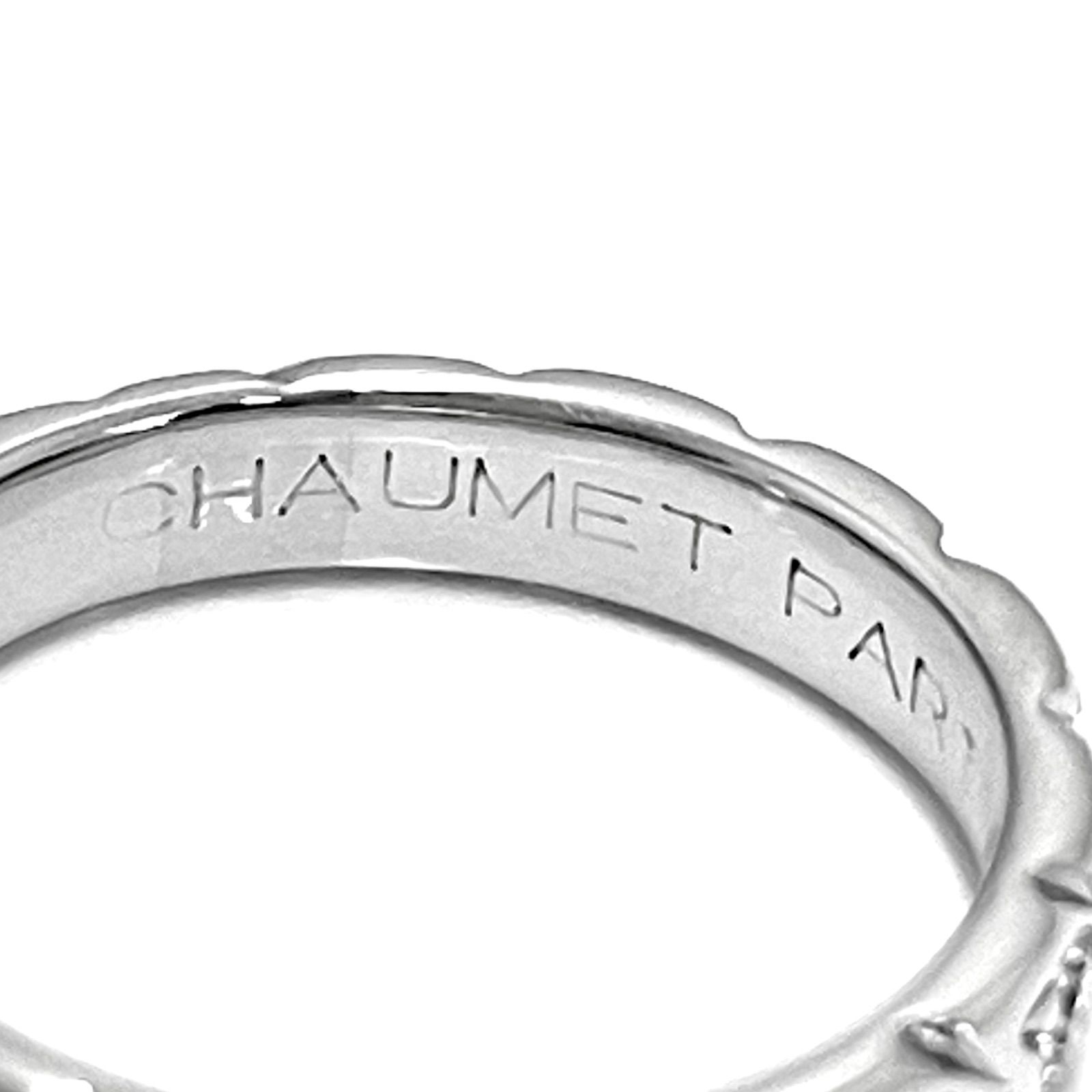 CHAUMET / ショーメ トルサード 7P ダイヤリング Pt950 9号