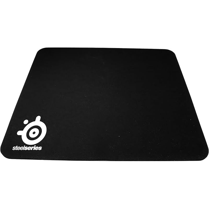 SteelSeries ゲーミングマウスパッド ノンスリップラバーベース 32cm×27cm×0.2cm QcK 63004 ブラック