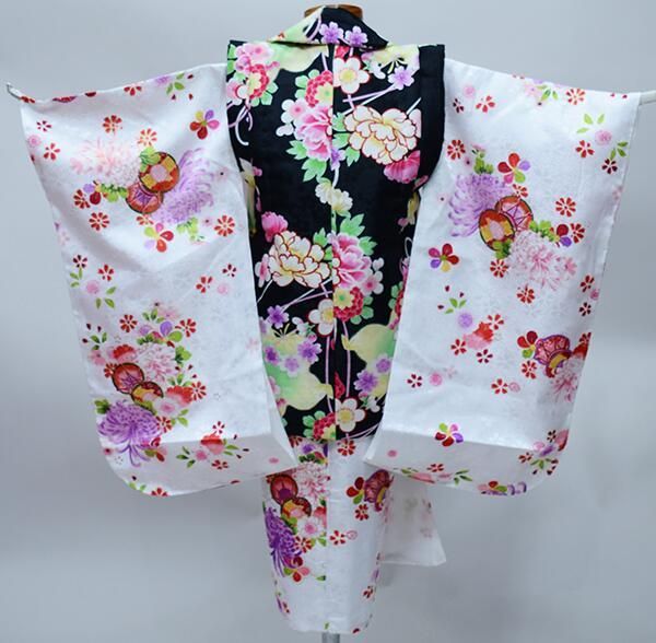 七五三 三歳 女児 女の子 被布着物フルセット 百花繚乱 祝着 NO38784 七五三 着物 3歳 女の子 ブランド被布セット Shikibu Roman 式部浪漫