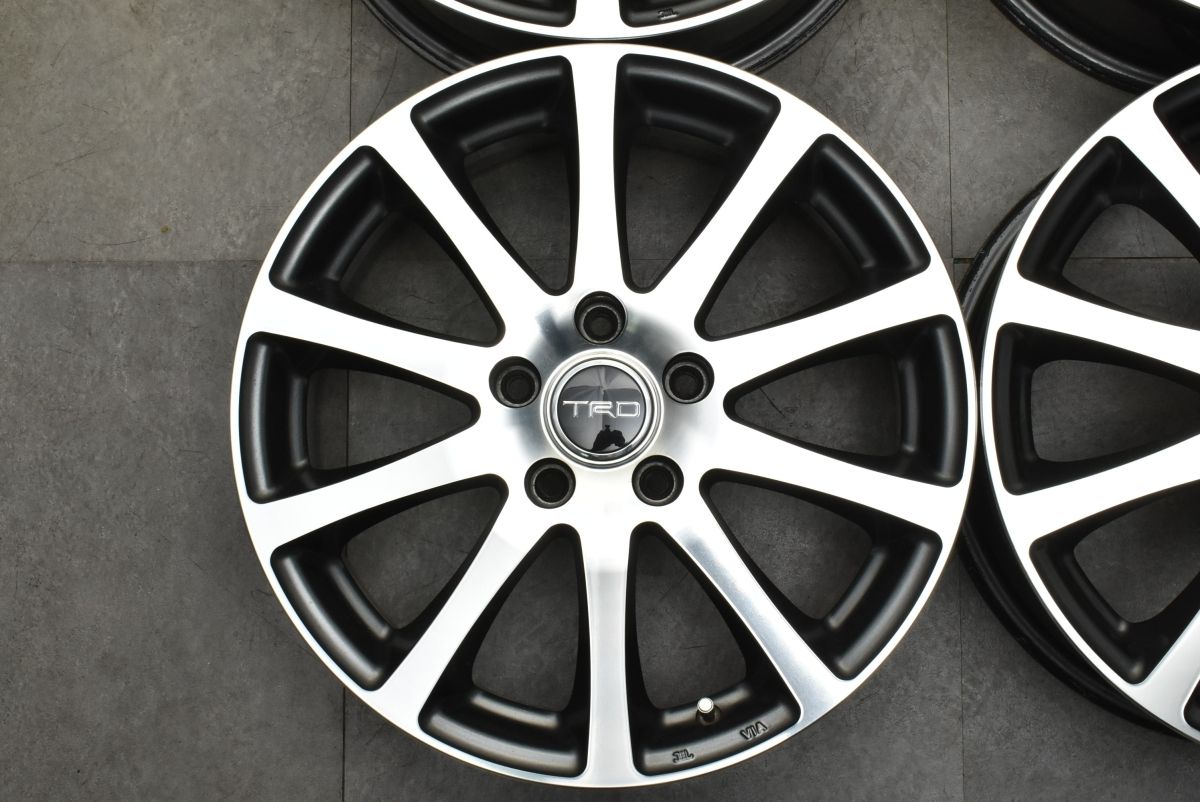 カスタム用に】トヨタ 純正オプション TRD TF4 17in 6.5J +54 PCD114.3 