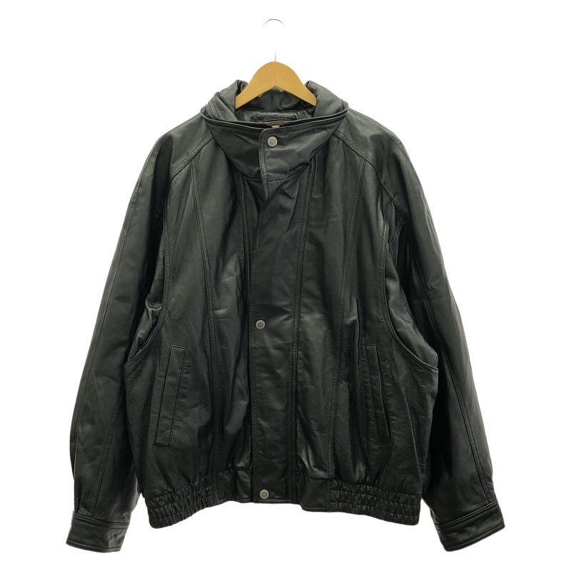 00s WILSONS LEATHER レザーコート サイズXXL ブラック ウィルソンズレザー 17