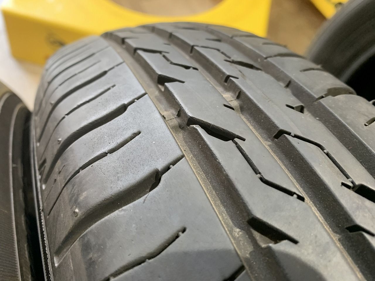2501022】YellowHat ECOFINE 155/80R13 2020年 6mm パッソ ヴィッツ 等 