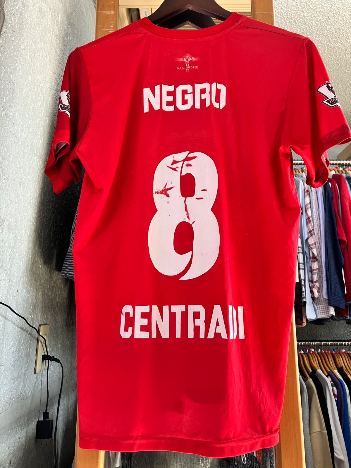Manchester United マンチェスターユナイテッド FC ユニフォーム NEGRO
